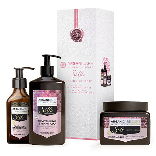 Arganicare Coffret Trio Lissant & Brillance Protéine de Soie
