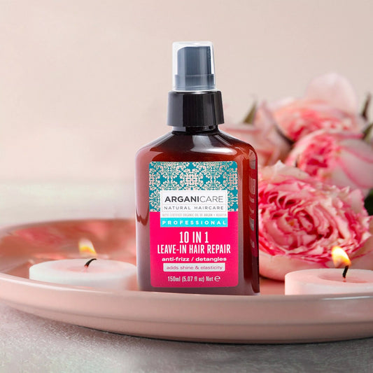 ARGANICARE Spray réparateur 10-en-1 sans-rinçage - Kératine