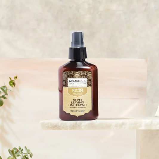 ARGANICARE Spray réparateur 10-en-1 sans-rinçage - Ricin