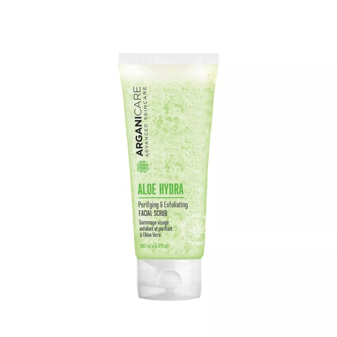 Gommage visage exfoliant et purifiant - Tous types de peaux - Aloe Vera